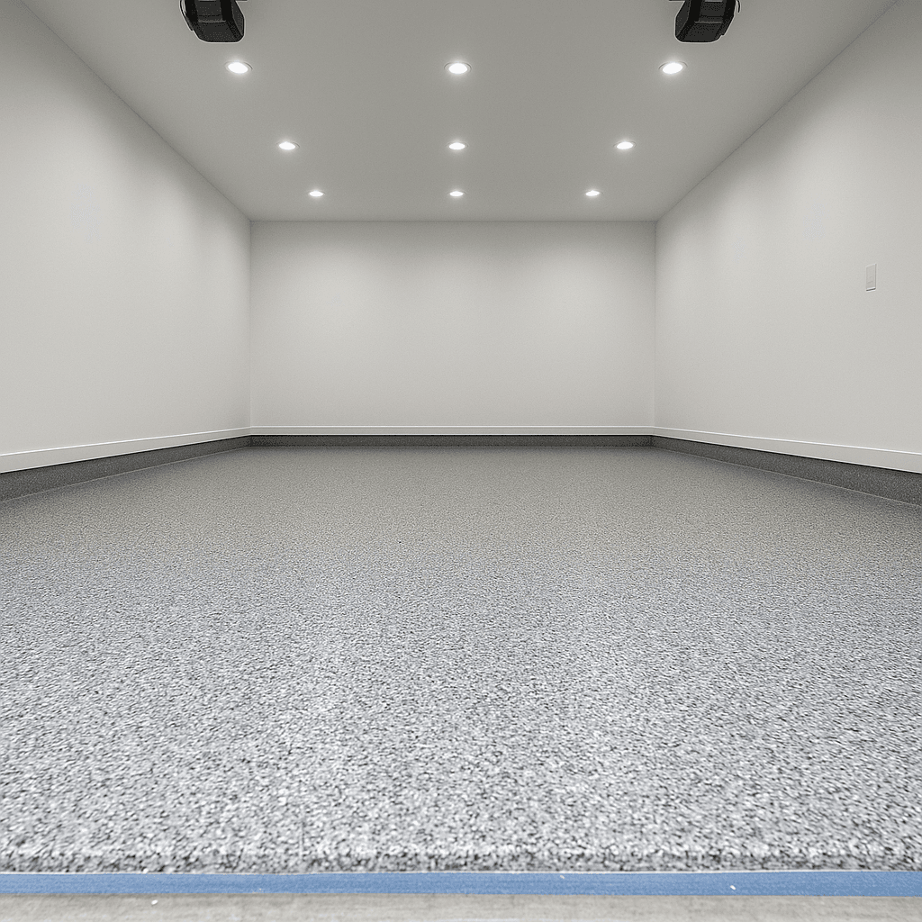 Flake Epoxy Floor Project